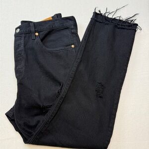 Levi’s Size 31 Black Distressed Jeans
